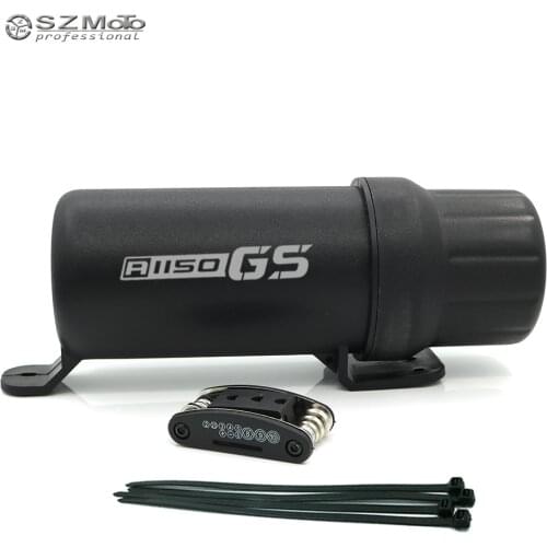 Universal Off-Road For BMW R1200GS R1200RT R1150GS RnineT R 1200GS 1200RT 1150GS Waterproof Tube Gloves Storage Box With 1 tool