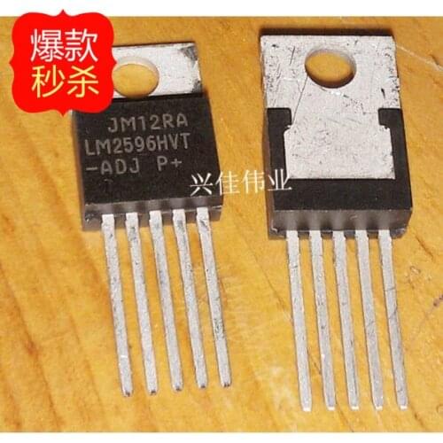 10PCS New original authentic LM2596-ADJ LM2596HVT-ADJ can reach 60V Quality Assurance