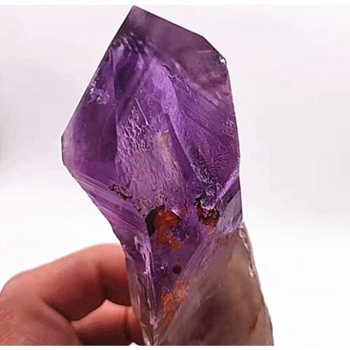 429g Natural amethyst obelisk amethyst skeleton healing reiki Crystal specimens37