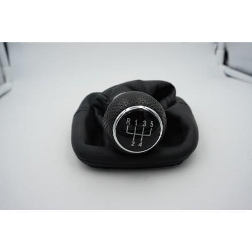 5 Speed Manual Leather Gear Shift Knob Gaitor Boot For VW GOLF JETTA BORA Beetle 1998 1999 2000 2001 2002 2003 2004 2005