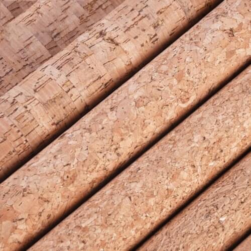 50cm*138cm Corkwood wood PU faux leather fabric DIY Handmade Sew Clothes Accessories Supplies Floor Bag Wallpaper