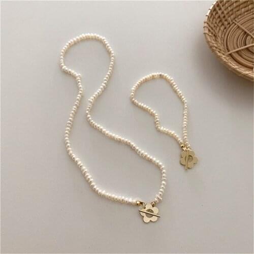 Romantic Pearl Pendant Necklaces for Female Crystal Geometry Multilayered Bead Chain Party Jewelry Accessories Gift