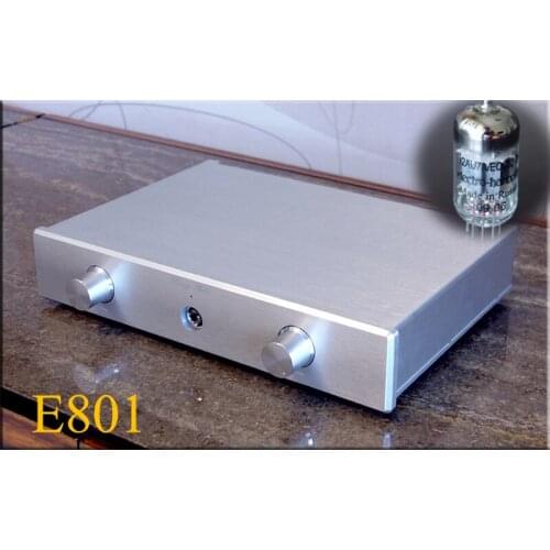 E801 front-end single-ended field effect tube pure class A output headphone amplifier, load range: 16-600Ω