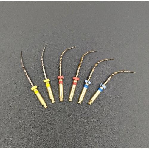 Dental Pro Next X1-X3 Golden Files NITI Endo 6pc/box Engine Use Niti Rotary Files Universal Files Dentistry Endodontic Files