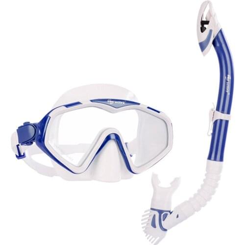 Full Face Adult Diving Mask Underwater Swimming Tube Respiratory Scuba Snorkeling Anti Fog Goggles Professional Diving Equipment