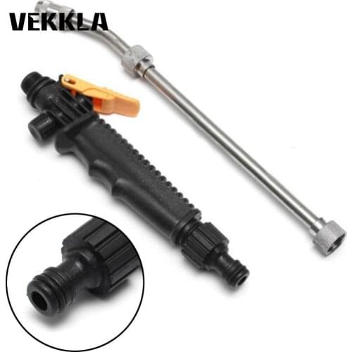 48cm Multifunction 7m / 275 inch Stainless Steel High Pressure Car Wash Spray Nozzle Washing Water Gun Hose Wand Garden Car4