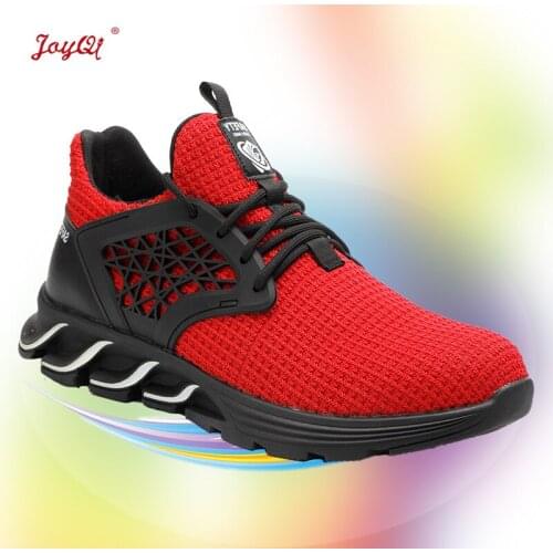 Men safety boots women fashion work sneakers casual male shoes plus size 36-48 JOY-162