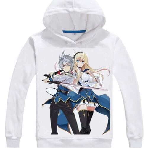 Undefeated Bahamut Chronicle Hoodies Multi-style Hooded hoodie Saijaku Muhai no Bahamuto Lux Arcadia Cosplay Sweatshirts