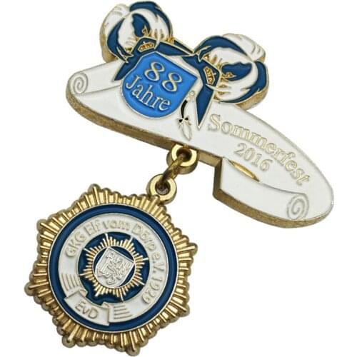 Wholesale custom paint medal single-sided die-casting engraving medal k 200126