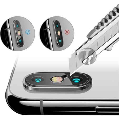 2 pcs Camera Lens Film For iPhone XR 11 Pro XS Max X 8 7 Plus for iphone Screen Protector 7 plus 8 6 s XR 11 max Tempered Glass