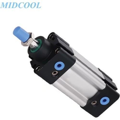 Air Cylinder SAU Series Bore 50mm SAU50 Double Acting Standard Pneumatic Cylinder 25 50 75 100 125 150 175 200 250 300mm Stroke