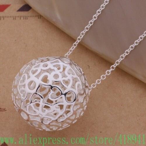 Silver Plated Necklace Silver Plated fashion jewelry pendant /bjxakbea aqqajhxa AN339