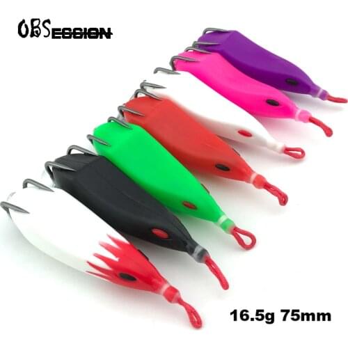 75mm 16.5g Big Soft Frog Fishing Lure set Topwater Wobblers Modified Large Frog lure With Double Hooks Snakehead Artificial bait