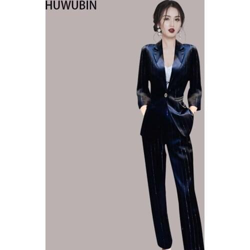 Professional Temperament Suit Suit Womens 2021 New Unique Suit Collar Fashion Foreign Style High End Celebrity Two Piece Suit