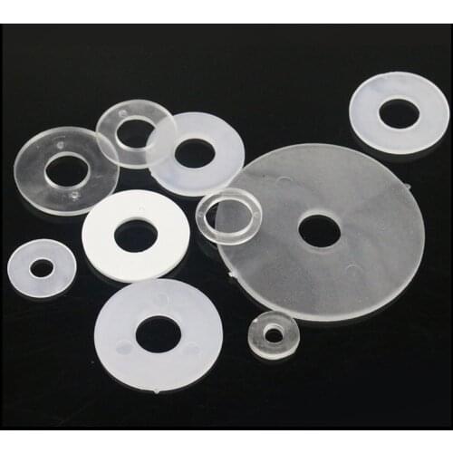 Clear Plastic washer PVC plastic ring gasket,Clear transparent screw bolt spaer ring,fastener pads,flat washer