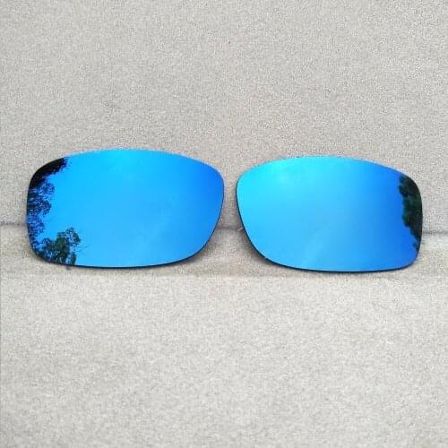 Ice Blue Mirror Replacement Lenses for Fives Squared Sunglasses Frame 100% UVA & UVB Anti-Reflective