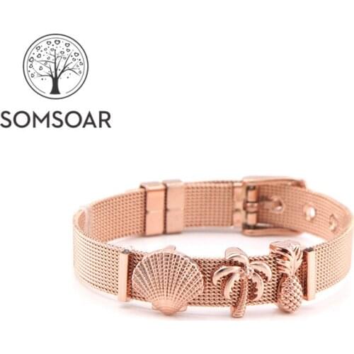 SOMSOAR Bracelets With Charms