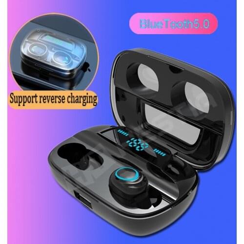 S11 Wireless Earphones TWS Bluetooth 5.0 LED Display 8D Bass Stereo Mini sport In-ear Earbuds Handsfree Hifi Headset Headphones