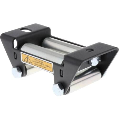 Universal ATV Winch Roller Fairlead Winch Roller Rope Guide Galvanized Installation Recovery for ATV UTV Truck