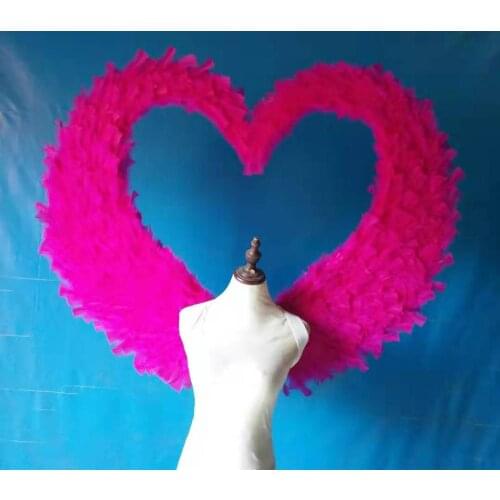 White Feather wings Costume kids angel wings Black adults wings for stage performance prop