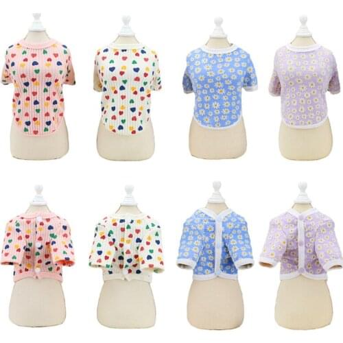 Cotton Dog Cat Sweater Cardigan Winter Warm Pet Clothes for Cats Gotas mascotas Clothing Puppy Sphynx Katten ropa para perro