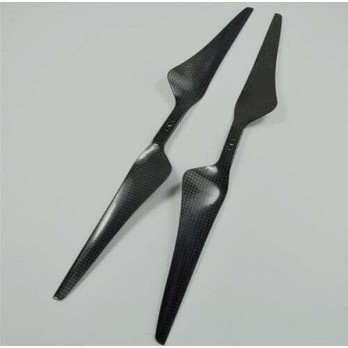 1 Pair of Black 1555 15x5.5 Tarot Carbon Fiber Propeller CW/CCW Cons Blade For Hexacopter Octcopter Multi Rotor UFO