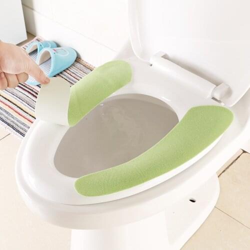 Nordic Spring SummerToilet Seat Covers Soft Washable WC Toilet Lid Cover universal Closestool Mat Seat Case Bathroom Accessories