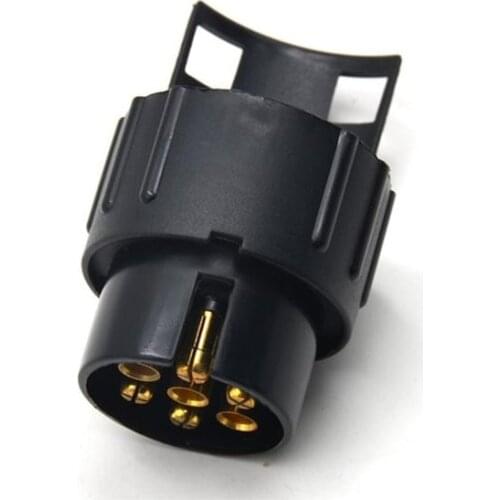 12v 13 to 7 Pin Female Plug Adapter Electrical Converter Truck Trailer Vehicle Connector Car Accessories