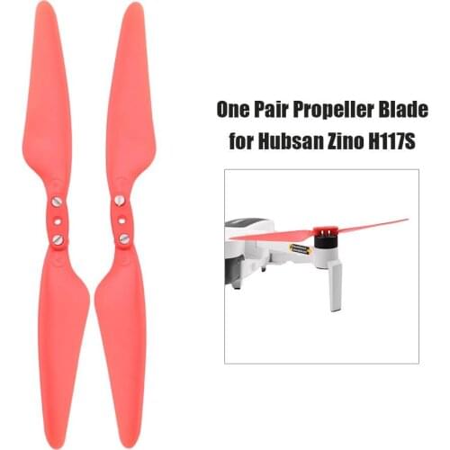 4pcs Foldable Propeller Props Blades High Strength Structures Flexibility Light for Hubsan H117S Zino RC Drone Quadcopter