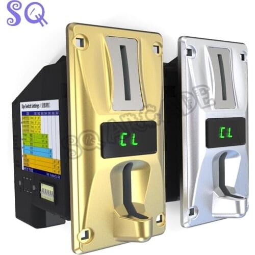 CL-168 Multi coin selector with LED High precision cpu multi coin acceptor for vending machines