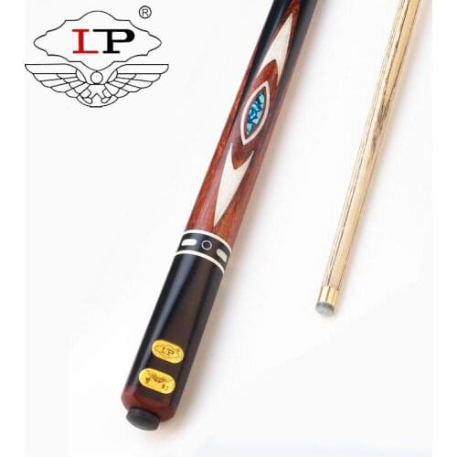 LP Billiar Dream Snooker Cue 3/4 Split Snooker Cue One Piece Snooker 10mm Tip Professional Ashwood Shaft Excenlent Ebony Butt