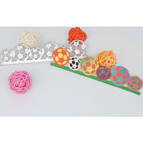 Die die for football crafts, cut metal for scrapping, stamp carving, paper card, stamping, diy die, novelty