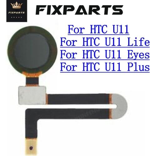 For HTC U11 Plus U11 Lite U11+ Home Button Fingerprint Sensor Touch ID Home Return Button Flex Cable for htc u11 eyes Fingerprin