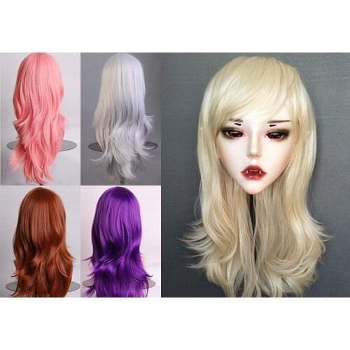 DM-WIG15) Resin Japan Anime Kigurumi Cosplay Mask Lolita Crossdressing BJD Masks' WIG 70cm