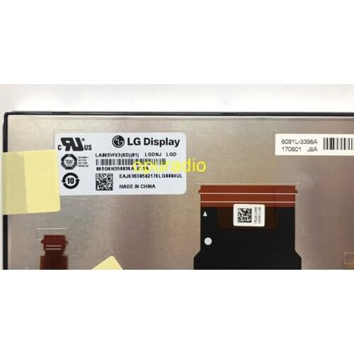 FREE POST LA065WV3-SD01 LA065WV3(SD)(01) LA065WV3SD01 New 6.5 inch LCD Panel Display with touch screen for Car GPS Navigation