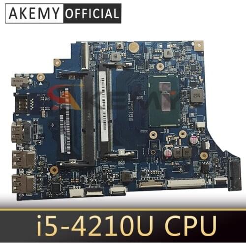Akemy laptop Motherboard For ACER Aspire V3-331 i5-4210U Mainboard 13334-1 SR1EF DDR3