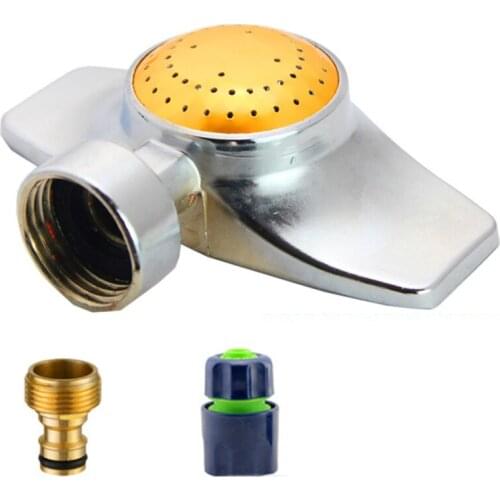 Metal Spot Small Areas Lawns Pattern 360 Degree Easy To Use Garden Square Zinc Alloy Circle Sprinkler