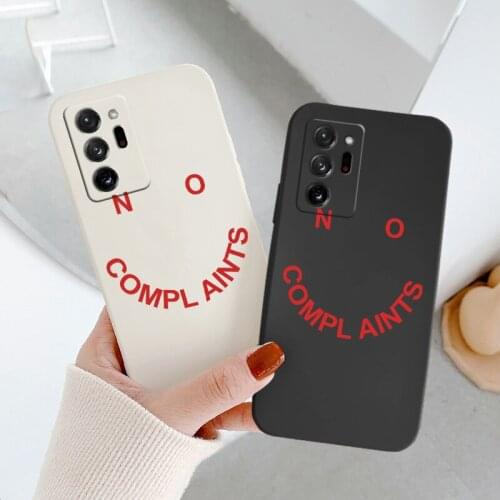 Compl Aints Silicone Soft Case For Samsung Galaxy A72 A52 A42 A32 A22 A21S A02S A12 A02 A71 A51 A41 A31 Shockproof Phone Cover