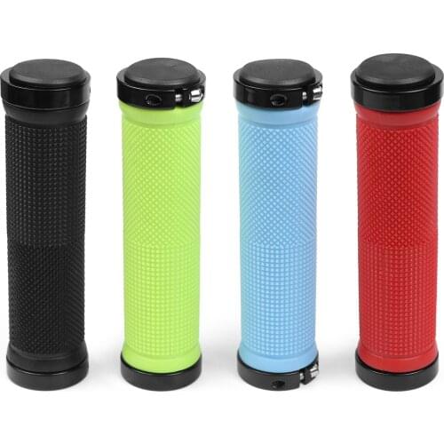 Soft Rubber Bike Handlebar Grips Cover BMX MTB Mountain Bicycle Handles Anti-skid Bicycles Bar Grips Fixed Gear Bicycle Parts