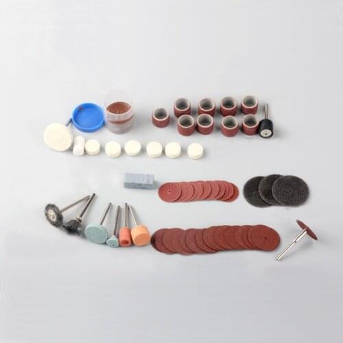Speed electric dremel rotary tool accessory mini drill bit set Woodworking Grinding Polish Cutting acessorios Kit sanding disc