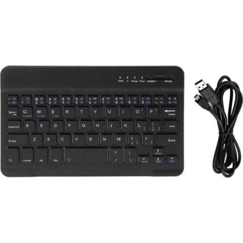 Tablet Pc Ultra Slim Bluetooth Wireless Keyboard For Smart Mobile Phone For Ipad Tablet Computer Mini Keyboard