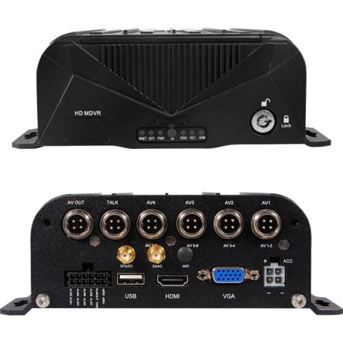 Tracking Device 4G AHD 1080P MDVR Video Recorder 2TB HDD Mobile DVR 4G GPS