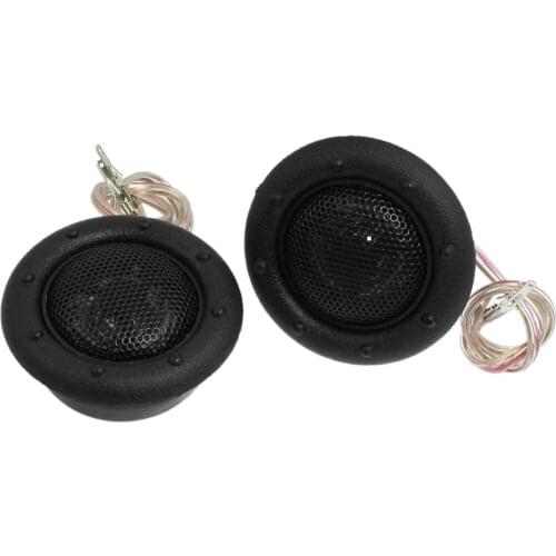 Uxcell 2 Pcs High Efficiency Micro Dome Car Audio Tweeters Speakers 150W 91db Car Super Power Audio Tweeters Speakers