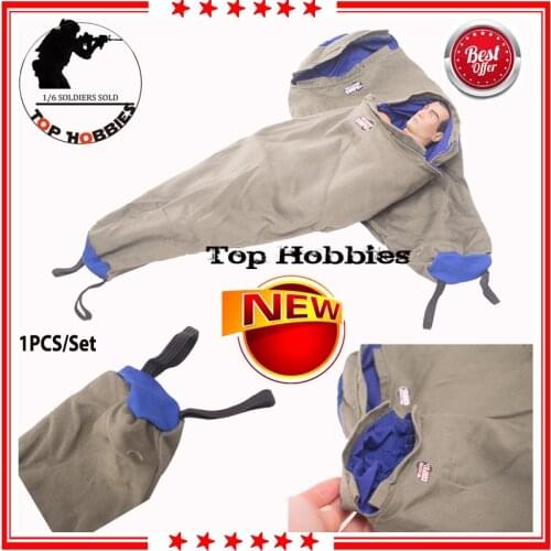 1PCS 1/6 Scale Accessories Military Sleeping Bag Model For Carrying Out The Package Sleeping For 6/12Inch Doll Action Figure Toy