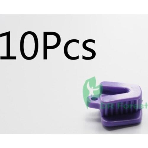 10Pcs Dental New SILICONE MOUTH PROP LATEX FREE Purple Small Child Size