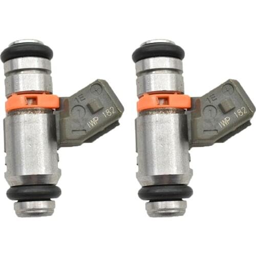 2PCS/LOT Fuel Injector IWP182 for Piaggio Gilera Vespa PI8732885 GTS250 300 IWP 182