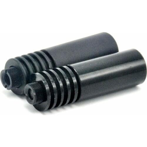 2pcs 16x50mm Case/Housing with Lens 200nm-1100nm for 9mm TO-5 Laser Diode LD