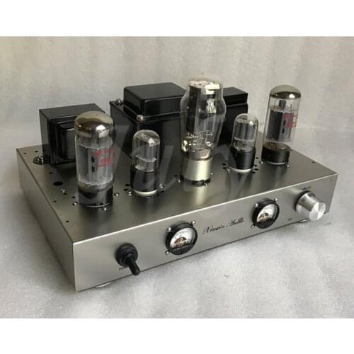 5881A tube class A power amplifier, 7w+7w single-ended scaffolding amplifier, frequency response 20hz-20khz