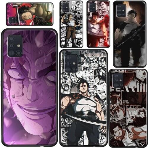 Yami Sukehiro Black Clover Anime Phone Case For Samsung A72 A52 A42 A32 A12 A10 A20S A30 A50 A70 A20e A21S A11 A41 A51 A71