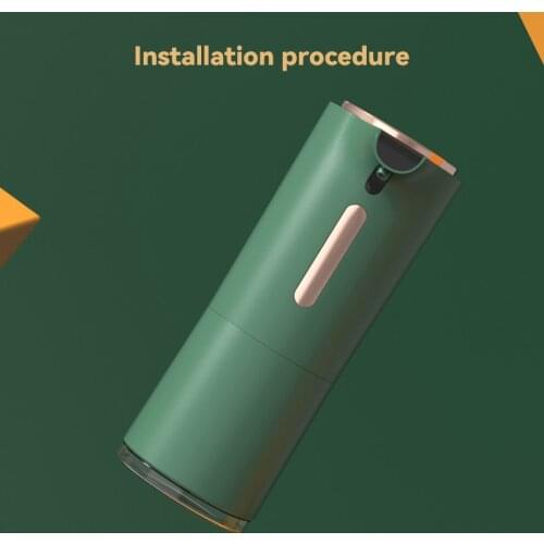 1pcs Touchless Automatic Soap Dispenser Intelligent Infrared Sensor Kitchen Bathroom USB Charging Foam Hand Washing Machine